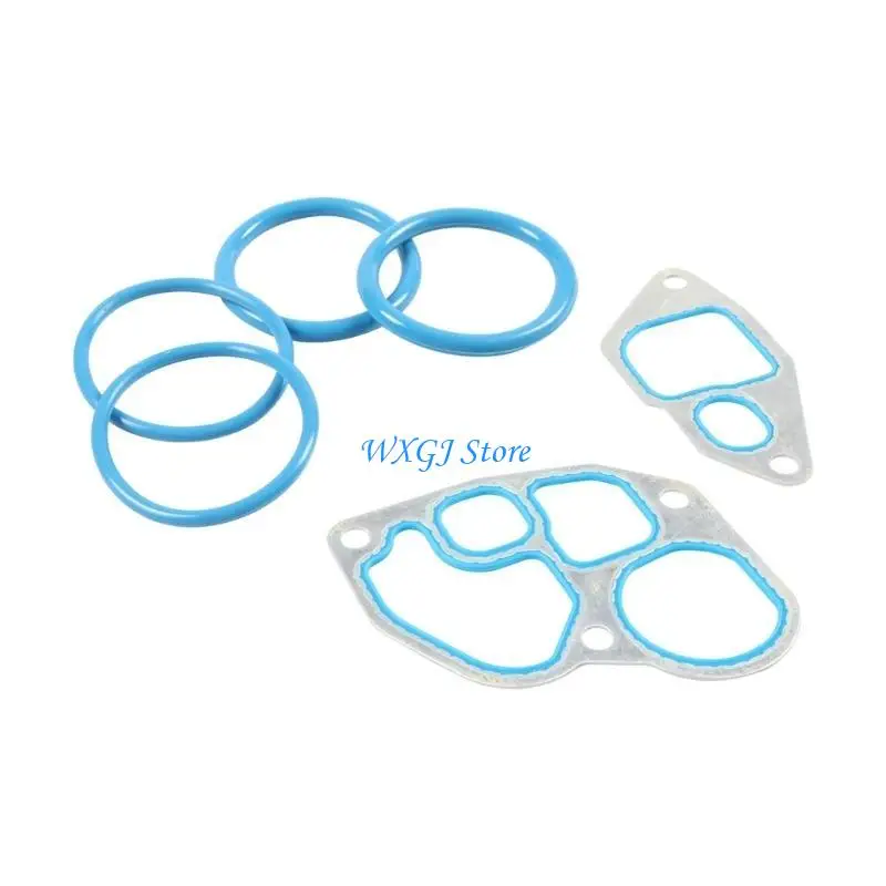 

37JE 6pcs Engine Gasket Set Heat Resistant Sealing Gaskets set Aluminum for F350