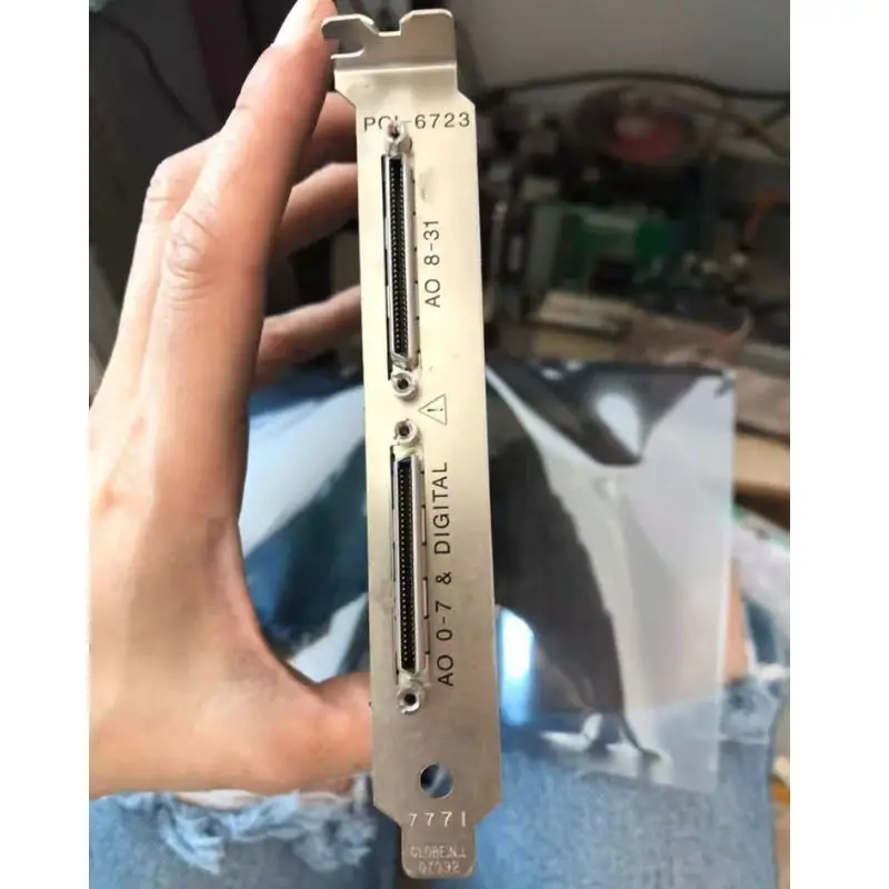 Second hand PCI-6723 data acquisition card tested OK and shipped quickly