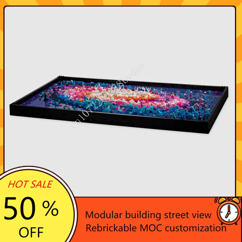 3091PCS Die Milchstraße Galaxy Modulare MOC Kreative street view Modell Gebäude Block Architektur DIY Bildung Montage Spielzeug Geschenke