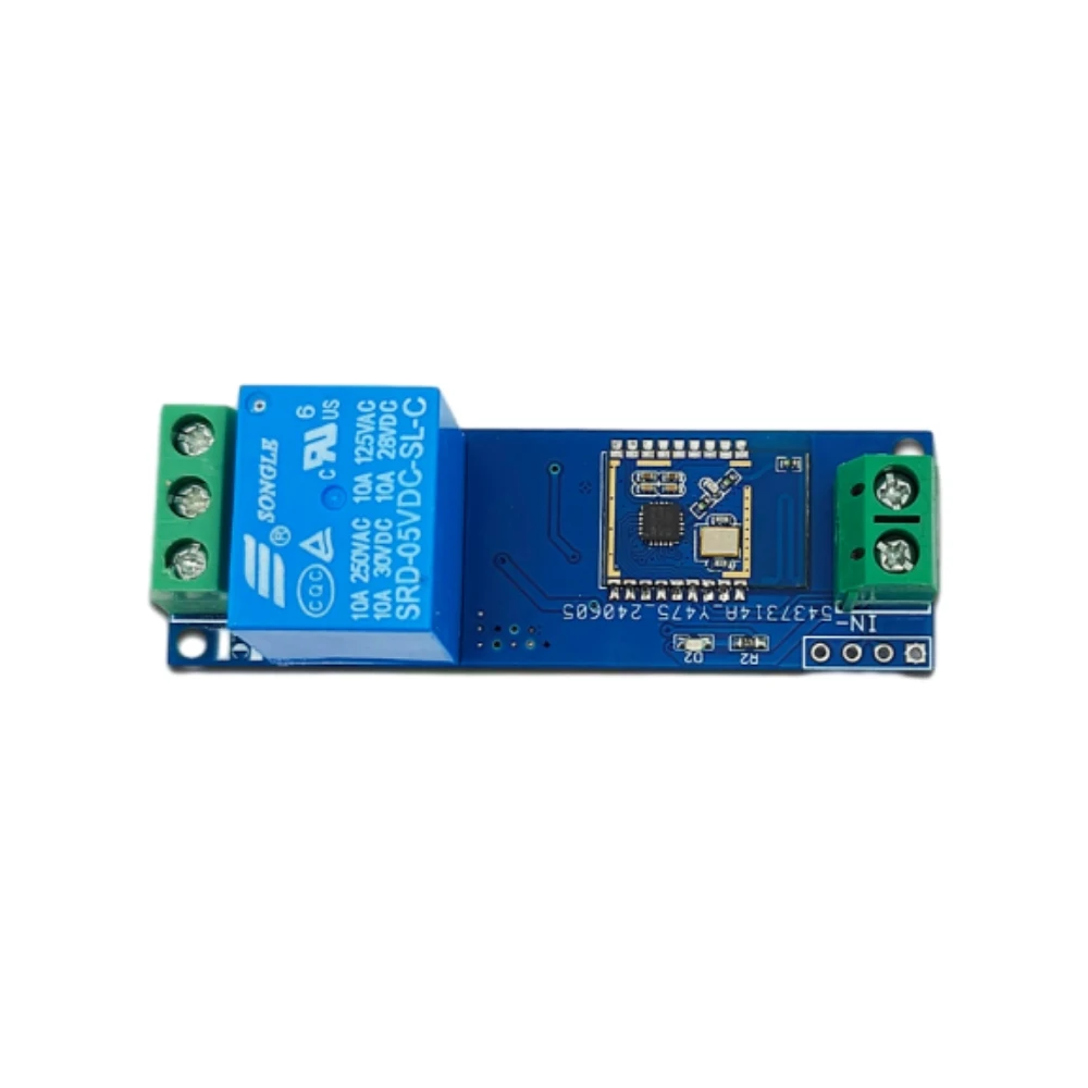 1 Way Relay Module Bluetooth-compatible Proximity Switch Phone Automatic Connection Switch Low Power Consumption