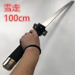 Anime Cosplay Snow Walk Roronoa Zoro Sword Weapon Armed Katana Espada Wood Ninja Knife 1:1 Samurai Sword Prop Toys 100cm