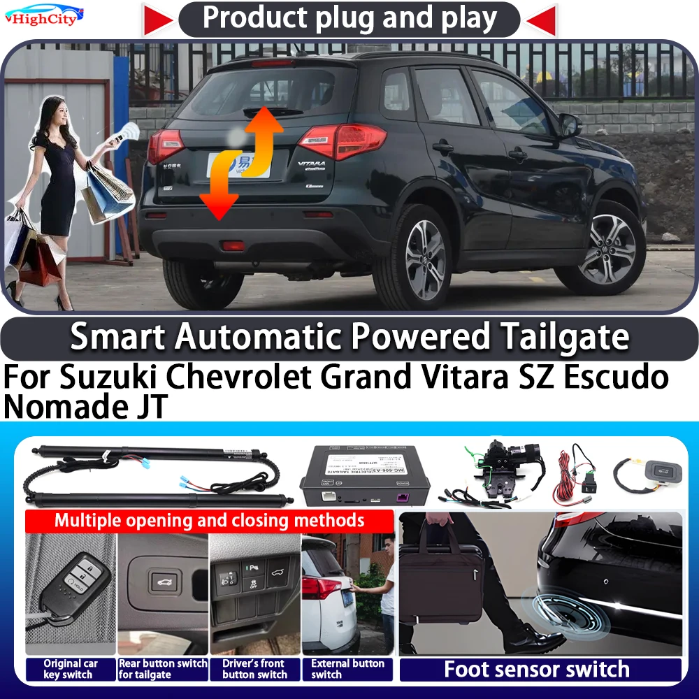 

For Suzuki Chevrolet Grand Vitara SZ Escudo Nomade JT OEM Smart Automatic Powered Tailgate Key Control Trunk Lift Power Tailgate