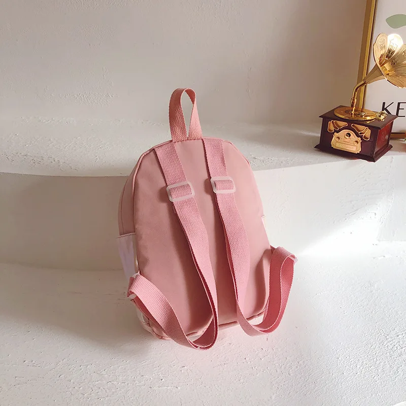 Zaino scuola materna personalizzato per ragazze, simpatico cartone animato, Laser, zaino minimalista per orsi, zaino da viaggio leggero