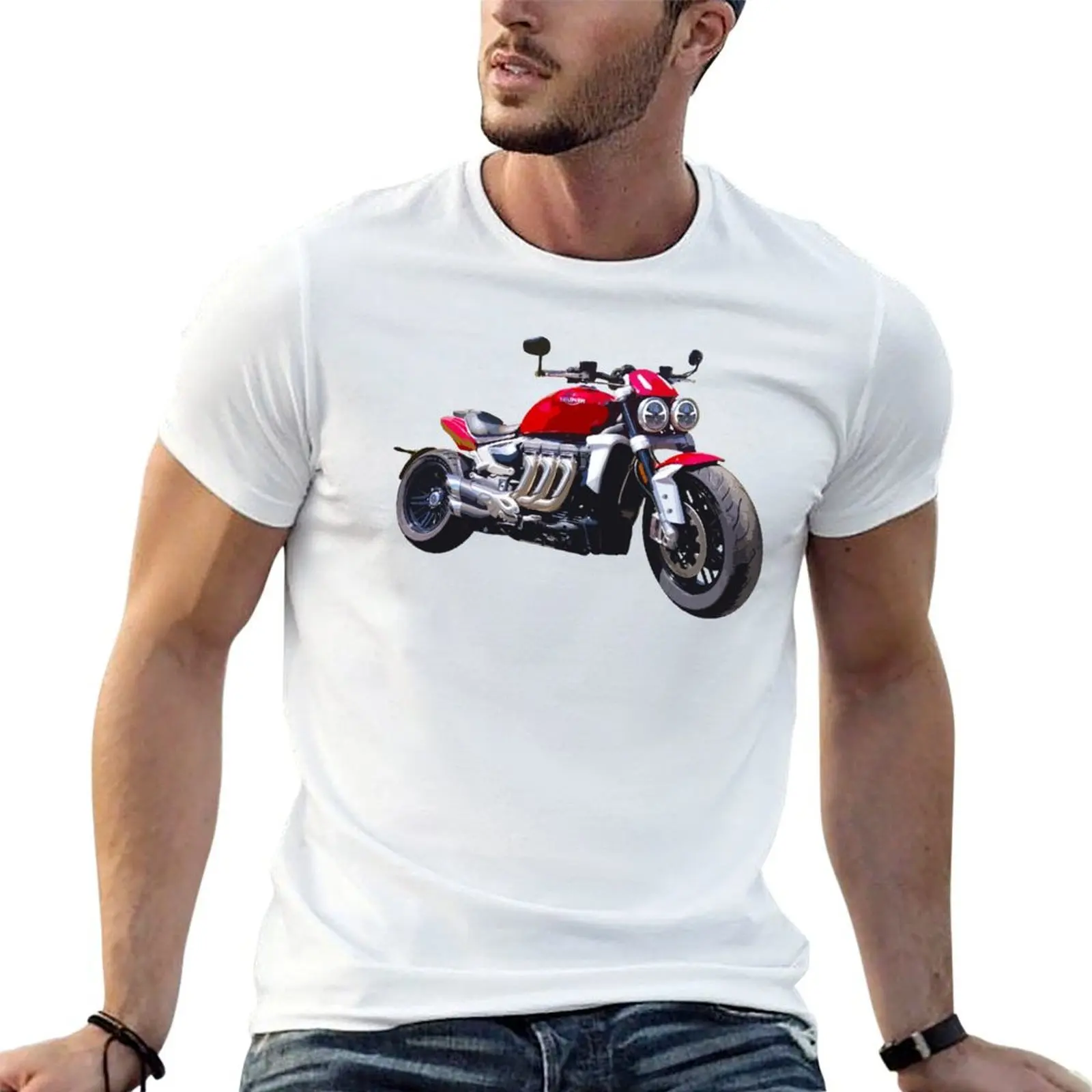 

Rocket 3 T-Shirt man t shirt luxury t shirts for man graphic tees T-Shirt