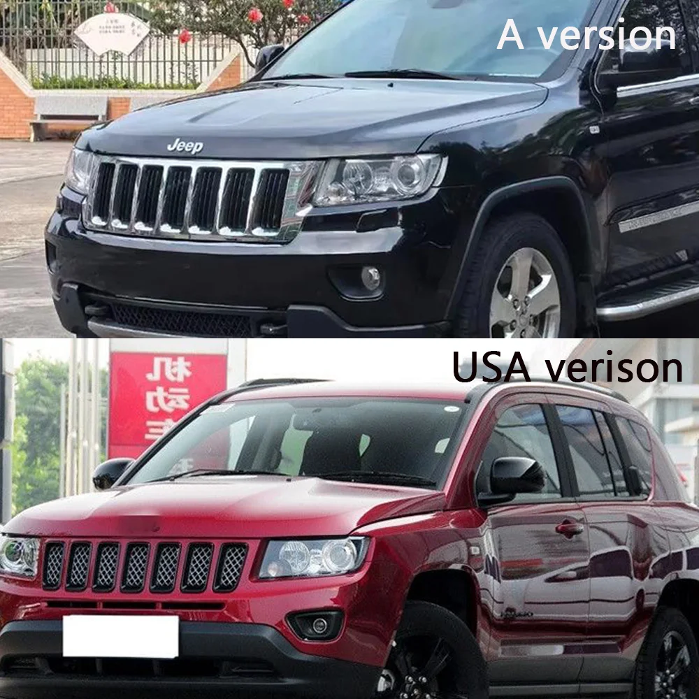 GHJTJY For Jeep Grand Cherokee 2011 2012 2013 Car Headlamp Lens Cover Headlight Shell Plexiglass Replace Original Lampshade