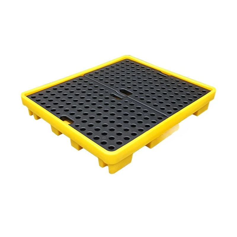 Anti-leakage tray, industrial hazardous waste anti-leakage plastic tray corrosion-resistant can be put on the shelf