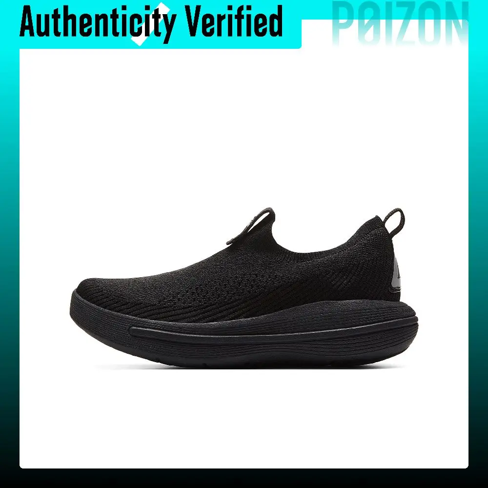 peak-taichi-fufeng-30-cushioning-abrasion-resistant-breathable-slip-resistant-low-top-walking-shoes-women's-all-black-et42778j