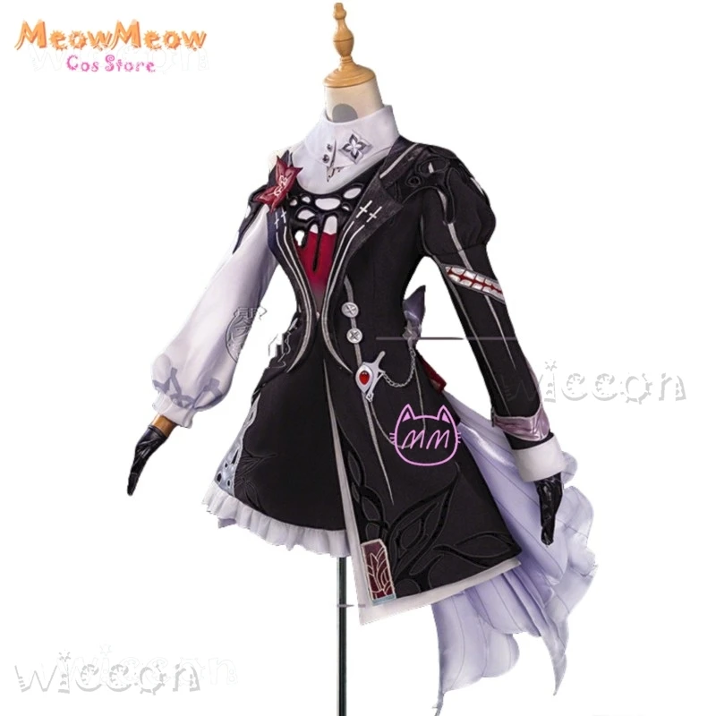 Hsr Evernight 7 مارس شكل جديد تأثيري لعبة هونكاي ستار السكك الحديدية تأثيري فستان مُصمم حسب الطلب لعبة الملابس الديكورات حفلة الهالوين