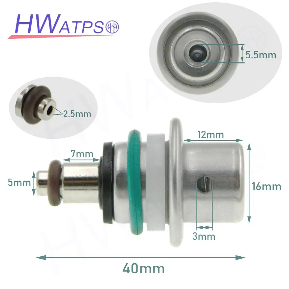 For Hyundai Kia Elantra Tucson Santa Fe Sorento 2.4 Sportage 35301-2P000 Fuel Injection Pressure Regulator 353012P000 PR4177