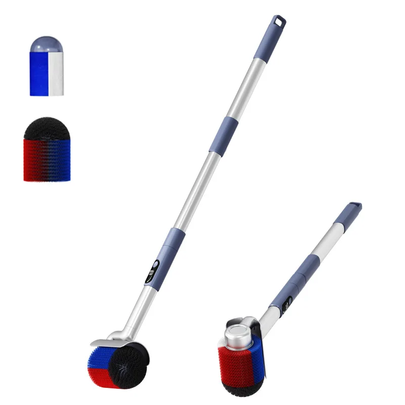 

Electric cleaning brush, roller type high torque long handle retractable