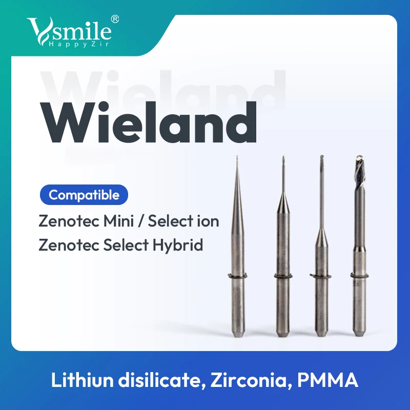 

Стоматологический Wieland Zenotec Select, гибридный совместимый циркониевый фрезерный станок, резак из ПММА ZenotecMini CADCAM, резак постоянного тока для использования в стоматологической лаборатории