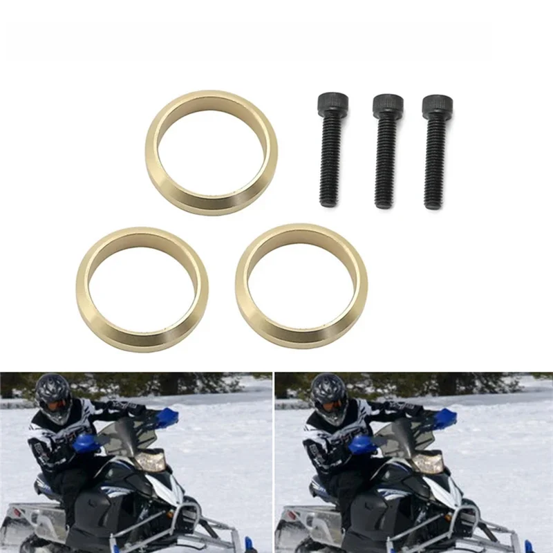 Snowmobile Exhaust Gasket Kit For Yamaha FX Nytro RS Vector Apex RX1 LTX Attak Rage Parts 99999-03989 8FA-14623-00-00-AB36