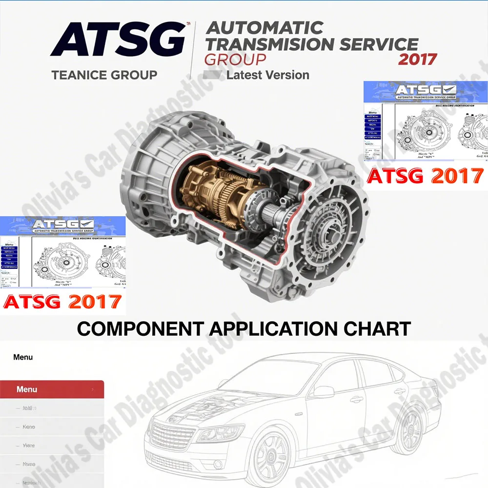 

ATSG 2017 Automatic Transmission Maintenance Group Car Repair Software Unit Failure Detection Tool Hot Selling
