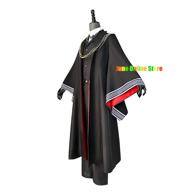 Anime Elias Ainsworth Cosplay Costume The Ancient Magus Bride Cosplay Cloak Pants Trench Tie Full Set Halloween Costumes for Men