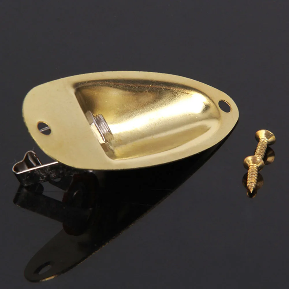 

CuFor STomizable Electric Guitar Boat Shaped Socket Plate Personalize Your InFor STrument's Sound And For STyle