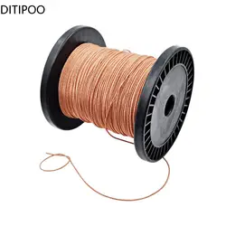 8 Strands/12 Strands 1m 2m Speaker Lead Wire Subwoofer Woofer Lead Wire Repair Braided Copper Wire for 8~10 inch Speakers