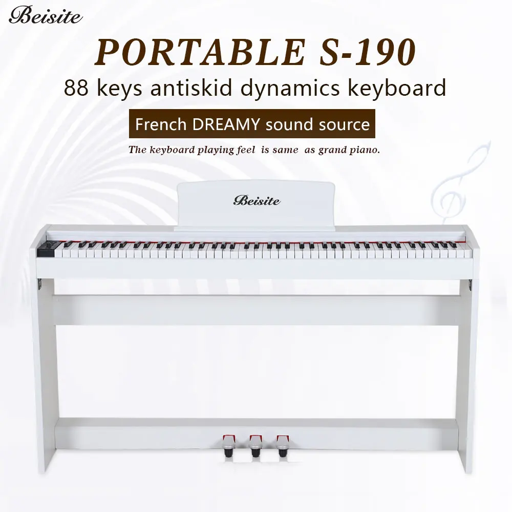 Musical 190 Instruments 88 Digital Piano Eletronic Piano Grand Piano Digital