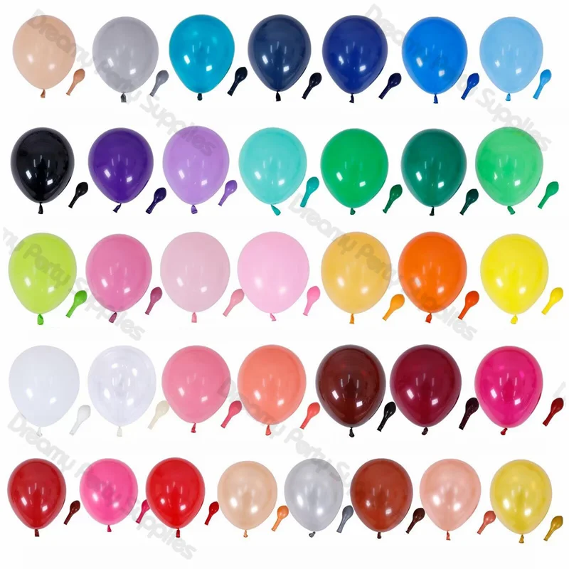 100pcs 5/10/12in Balloon Set Garland Arch Kit Pastel Latex Ballon Baby Shower Baptism Birthday Party Wedding Decoration Supplies