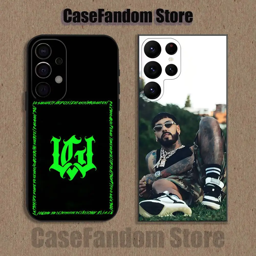 

JC REYES Tour Phone Case For Samsung S26,S25,S24,21,22,23,30,Ultra,20,Plus,Note,10,9,Black soft silicone case