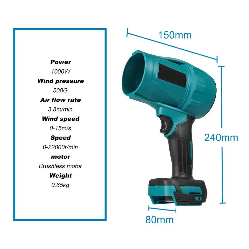 Tool 1000w starke Sturm maschine schnur lose elektrische Blas maschine Auto Computer Reinigung kleiner Haartrockner Elektro w