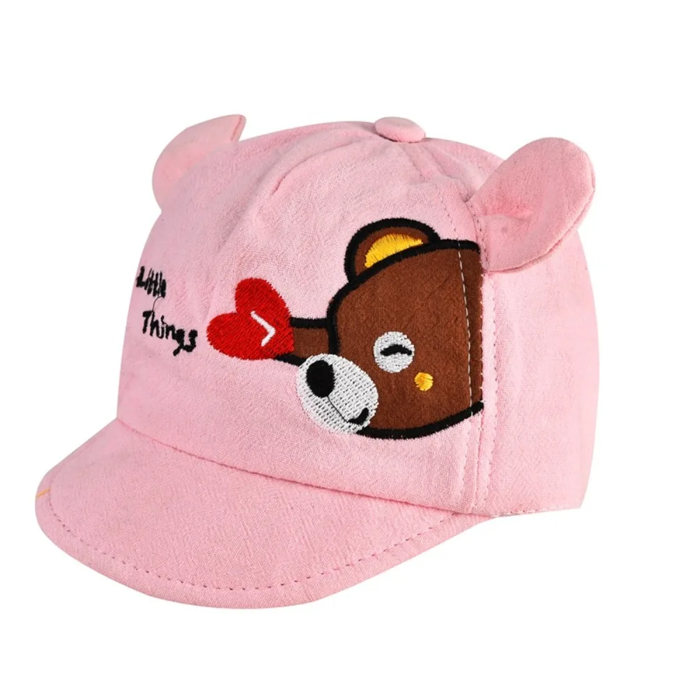 Spring Summer Cartoon Baby Baseball Cap Kids Boys Girls Sun Hat Outdoor Toddlder Children Adjustable Cap Peaked Caps