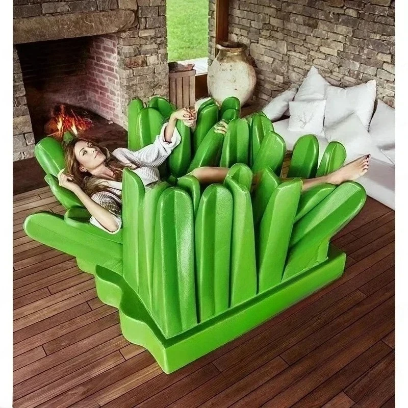 Internet Celebrity Grass Reclining Chair, Modern Creative  Sofa,  Living Room