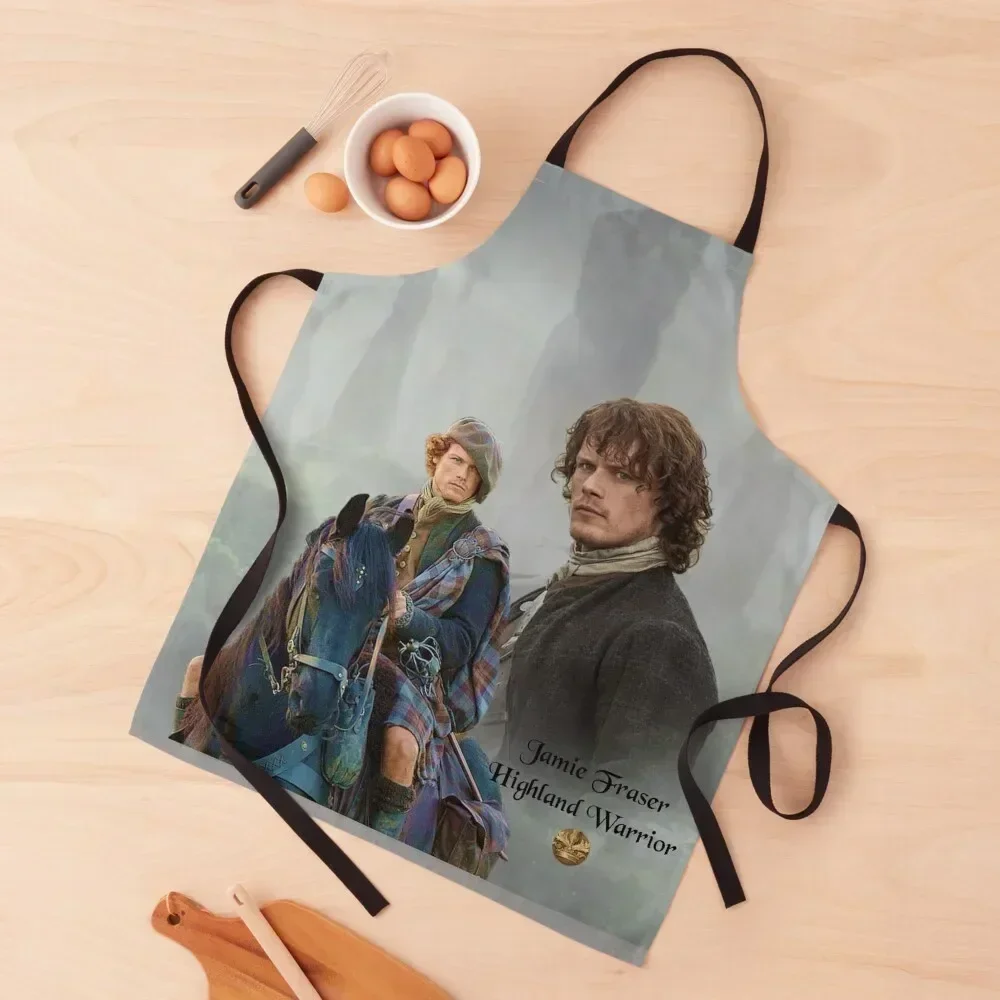 

Jamie Fraser-Highland Warrior/Outlander Apron Kitchen And Home Items christmas women's kitchens carpenter Apron