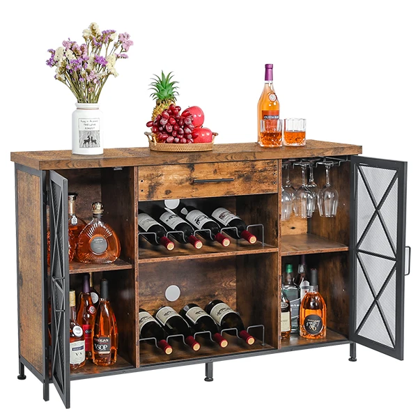 Modern Design Storage Display Cabinet Multi-Functional Wine Cabinet-Amazon customization