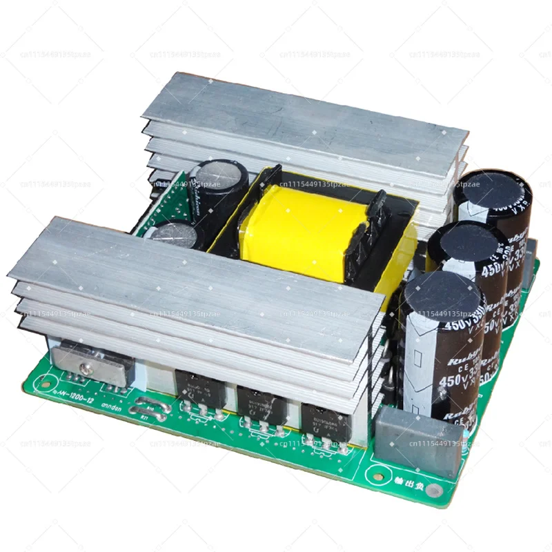 12V Input 1200W High Frequency Boost Inverter Module With EE55 Core Pre-stage Transformer DIY Energy Storage Circuit Board