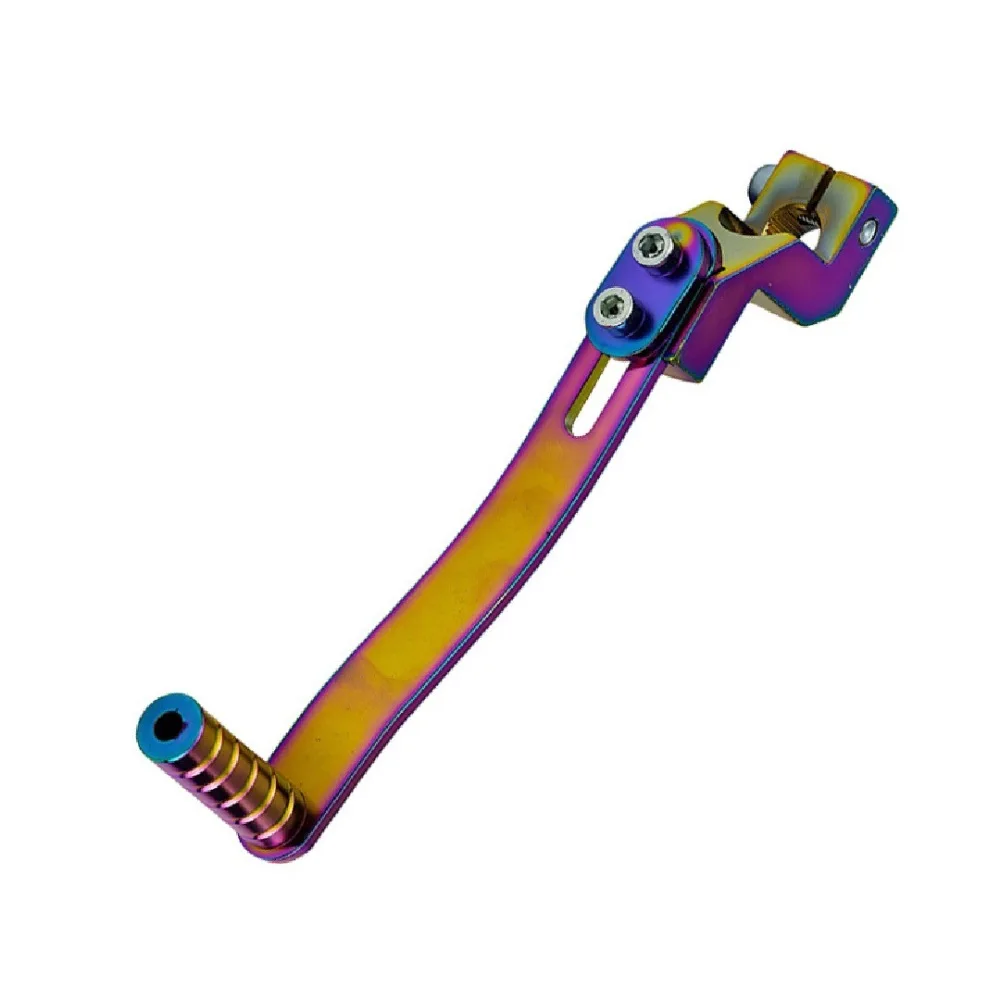 CNC Aluminum Motorcycle Gear Shifter Lever Durable Colorful Pedal Accessory Modification Parts For Dirt Bike Scooter Universal