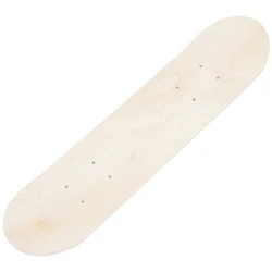 Hölzernes Skateboard-Deck, Ahorn-Skateboard, blanko, für Erwachsene und Kinder, DIY, handbemaltes dekoratives Brett, Doppelwippe, 59,50 x 14,50 x 1,00 cm