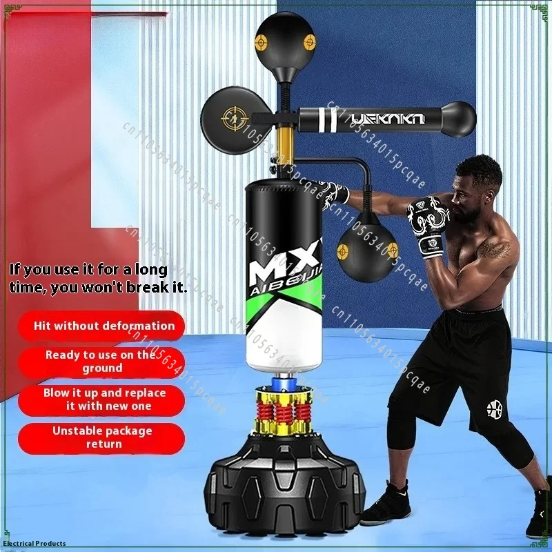 Rotating Stick Target Training Boxing Reaction Target Adult Vertical Boxing Sandbag Dodge Speed Ball Boxing