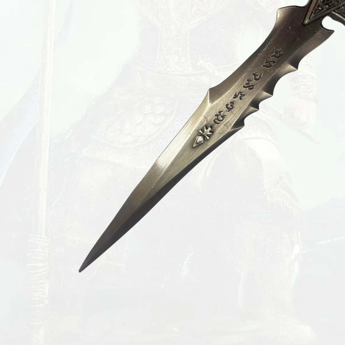 8.6 inch World of Warcraft Frostmourne Metalen Katana Zwaard Originele Ninja Mes Japanse Katana Sabel Cosplay Accessoires Prop Speelgoed