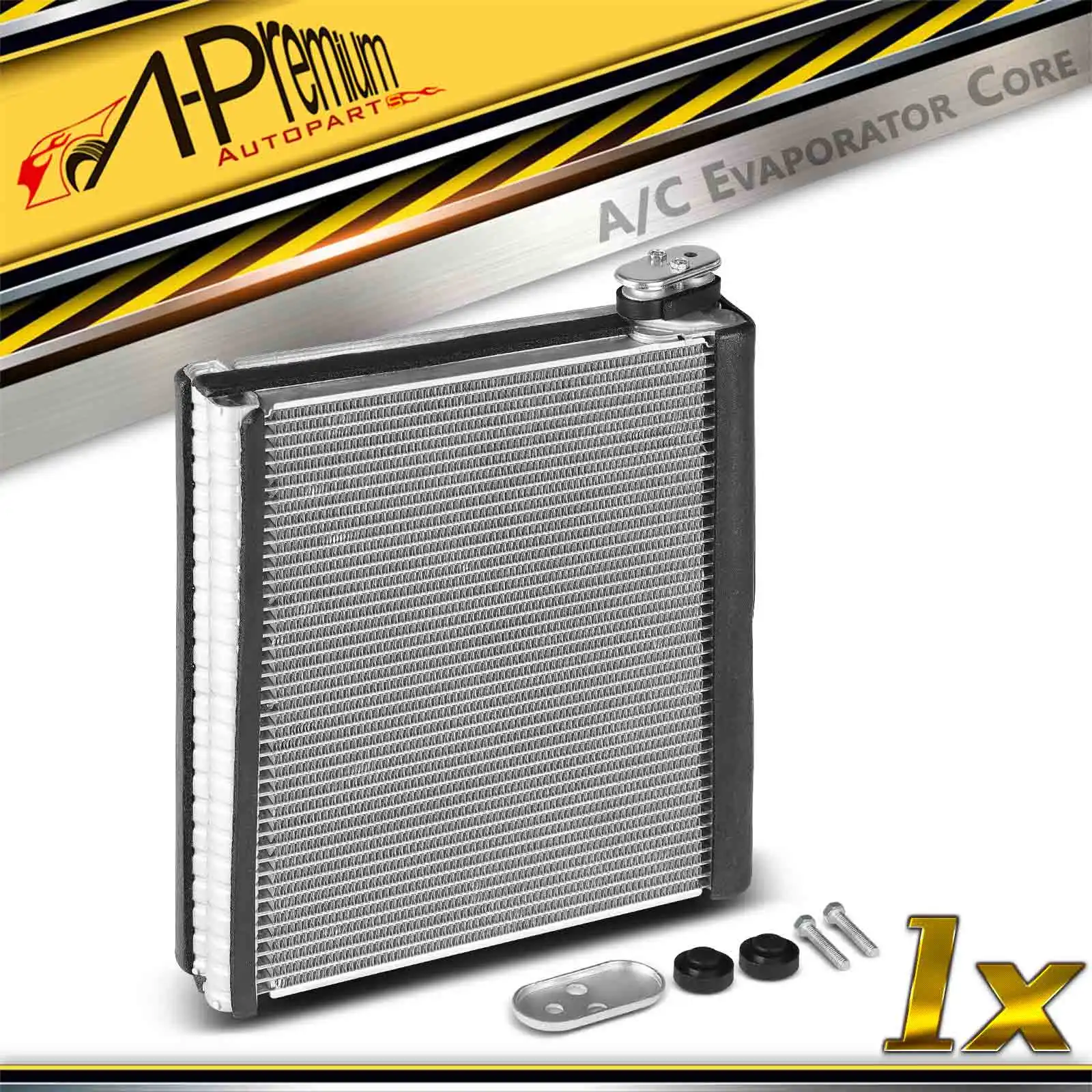 A-Premium Front Side A/C Evaporator Core for Audi A6 A6 Quattro 2005-2011 R8 2008-2012 S6 2007-2011 Allroad Quattro 2001-2005