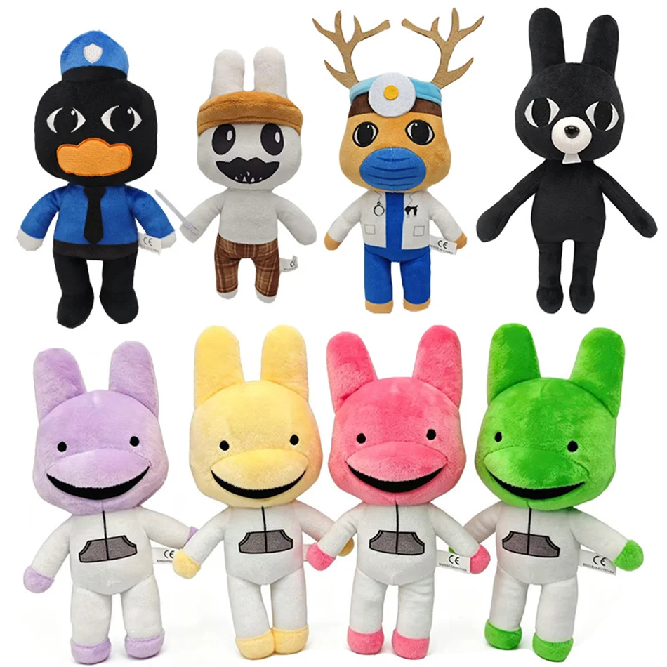 Peluche Animal Hospital : Anomalies du jeu d'horreur Animal Hospital - Chat, Chien, Pingouin, Lapin - Accessoires Animal Hospital - Cadeaux d'anniversaire