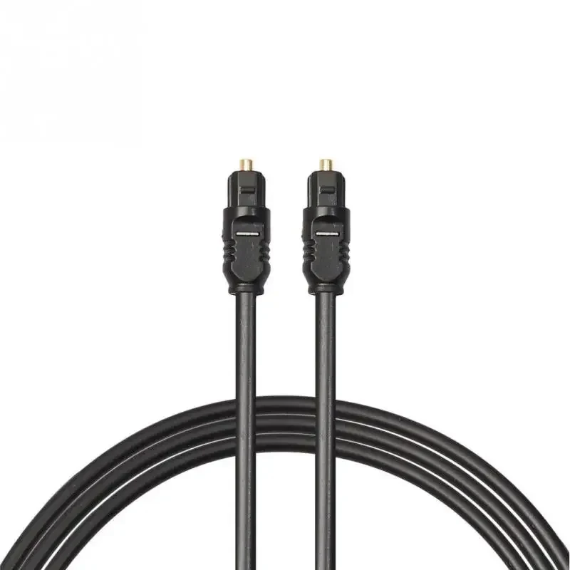 1/2/3/4/5/6Pcs For Toslink Gold-Plated Digital Optical Audio Cable SPDIF MD DVD Gold-Plated Cable High Quality