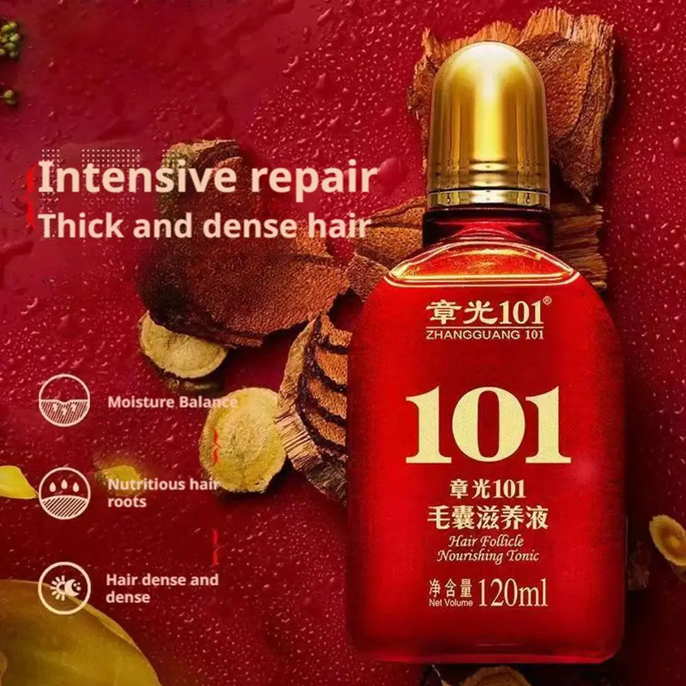 

60ml Serum Ginseng Hair Booster Nourishing Scalp Strong Roots Fast Growing Hair Essential Oil Beauty Hair Care
