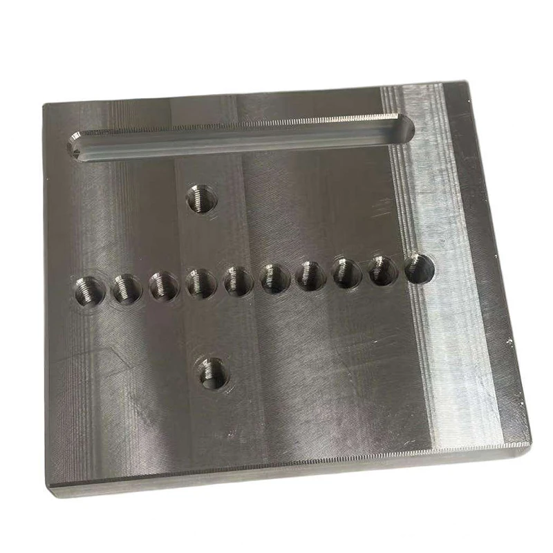 OEM Metal Milling CNC Customized CNC Processing Parts CNC Machined Stainless Steel Multi-Hole Locating Fixture Plate