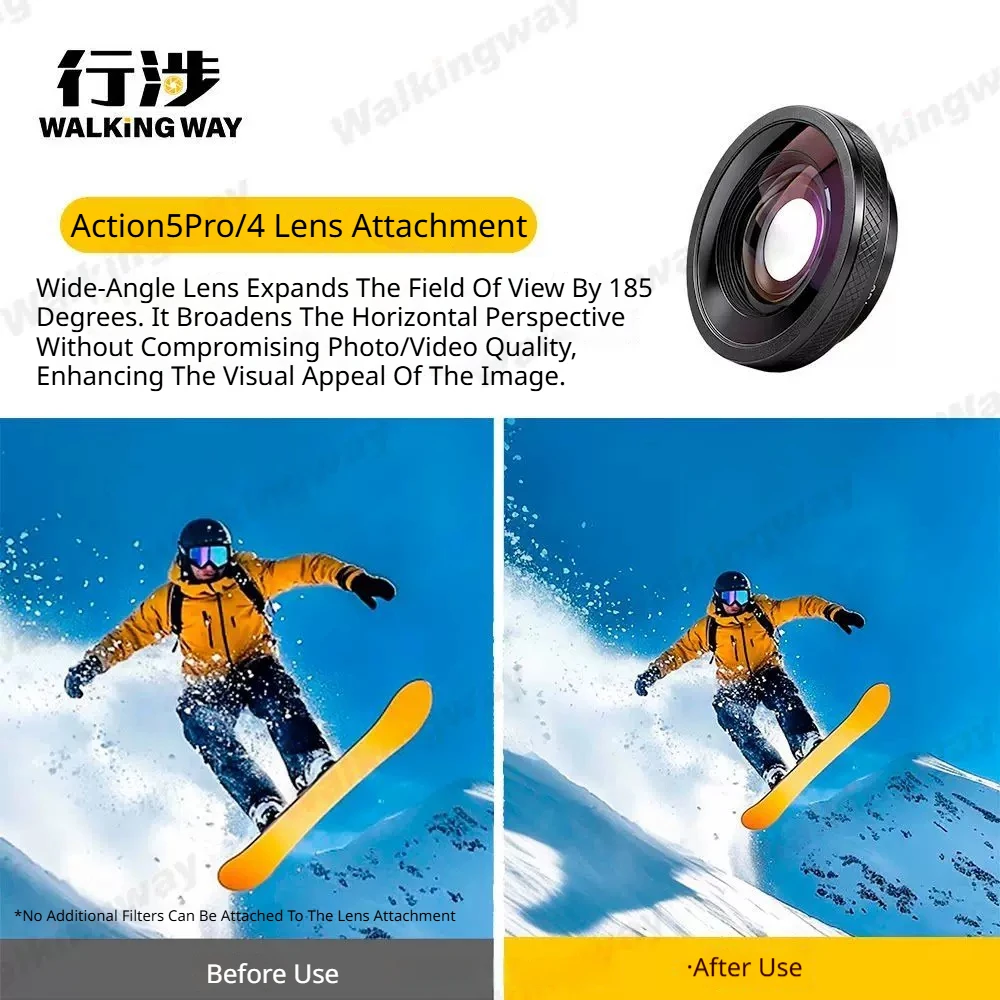 DJI Osmo Action 5pro/4 Filterset CPL ND8/16/32 Nano-beschichtetes Filterset Action4 Nd-Objektiv Geeignet für DJI-Kamerazubehör