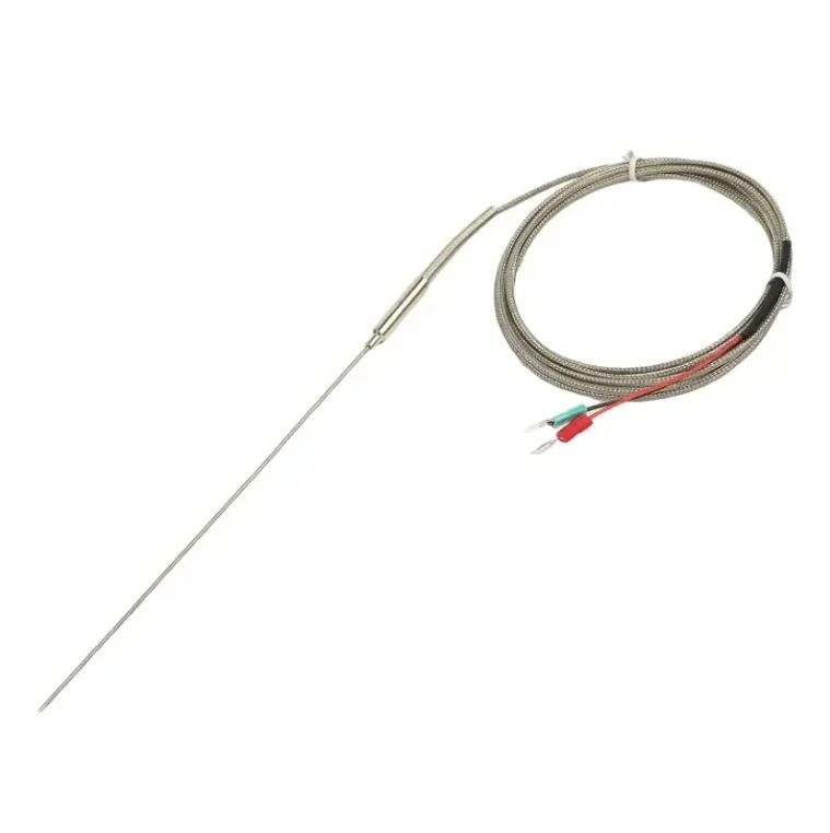 NCEL008 K-Type Armored Thermocouple Probe with Plug Industrial Temperature Sensor