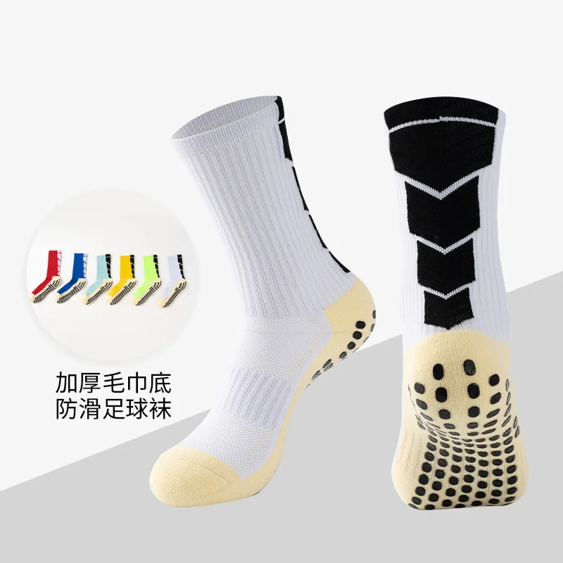 

Socks Football Sports Grip Socks Anti Non Skid Basketball Socks Levy Anti Slip Cotton Football Socks Unisex Sports Socks