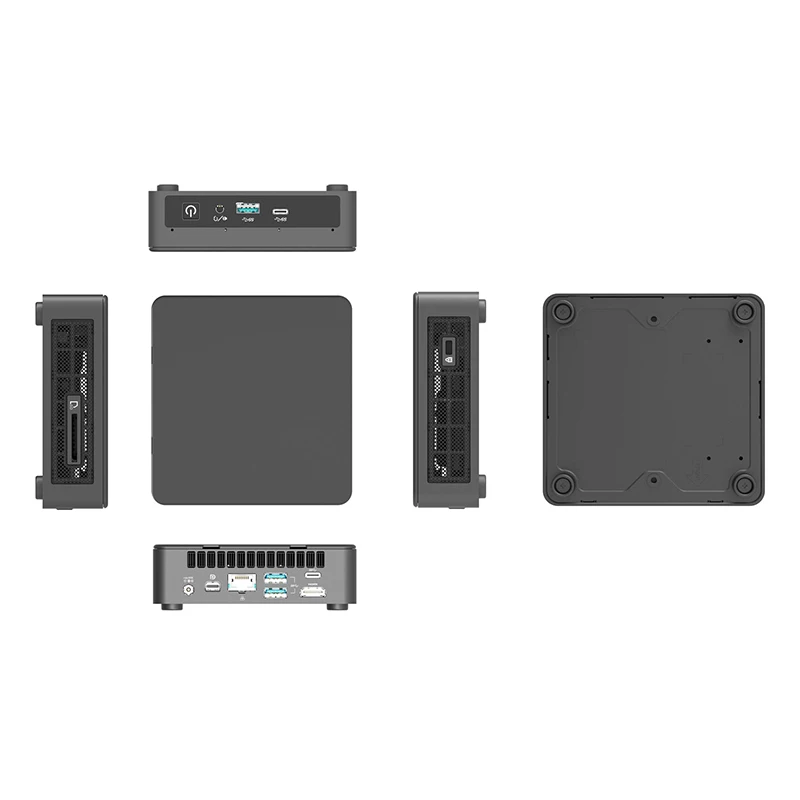 أحدث جهاز كمبيوتر صغير قوي Amd 3/5/9 ثماني النوى كمبيوتر مكتبي محمول Win10/linux كمبيوتر ألعاب صغير