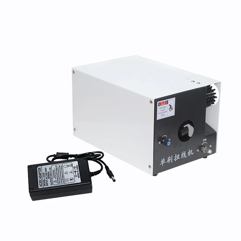 

Automatic Wire Straightening and Twisting Machine with Brushing Function Manually