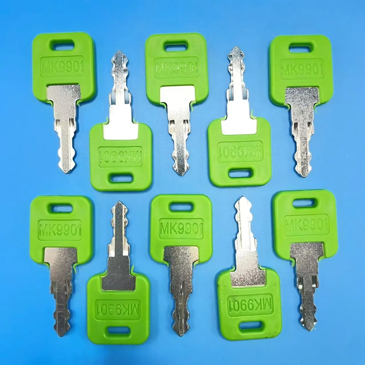 1/5/10 قطعة مفتاح تخييم RV MK9901 6601 استبدال لسلسلة رموز FIC Motorhome Master Green CF HF EF