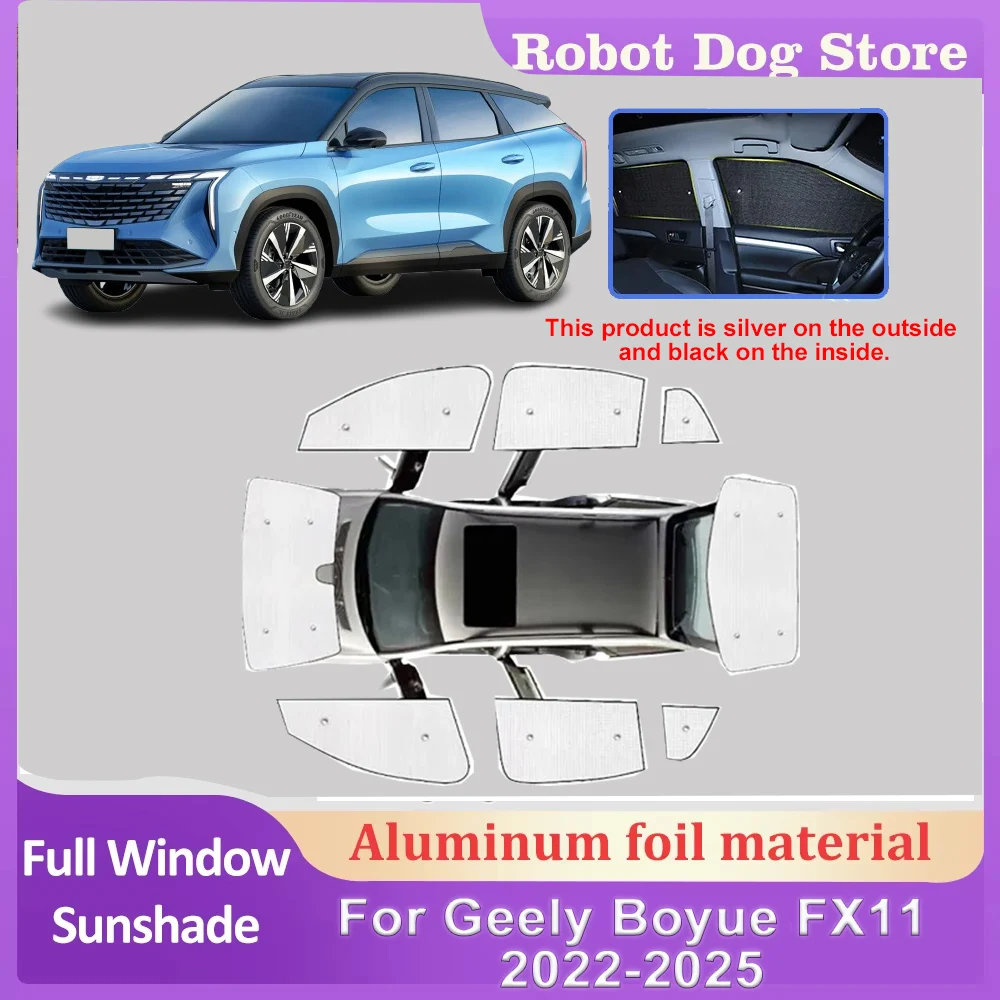 For Geely Boyue Parts Geely Starray Atlas FX11 2022 2023 2024 2025 Car Windshield Sun UV Protection Sunshades Auto Accessories