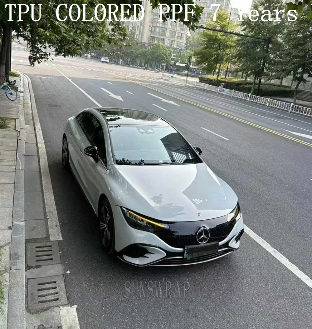 

Self-Healing TPU PPF Slaked Lime Vinyl- Scratch & Stain Resistant Colored PPF for Auto, RV, Snowmobile, Aircraft | Professional