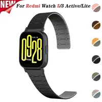 Magnetic Silicone Strap for Redmi Watch 5 Active 5 Lite 22mm Sport Bracelet for Xiaomi Redmi Watch 3Active/lite Smart Watch Band
