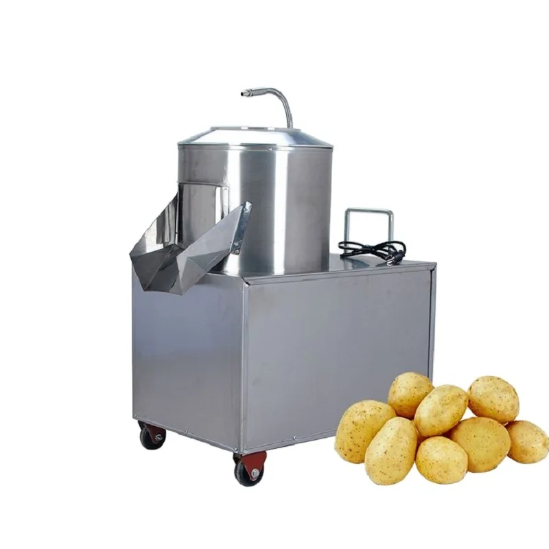 OEM Customize Factory Price 2023 New Design Commercial Stainless Steel Vertical Type Cereal Washing And Peeling Machine