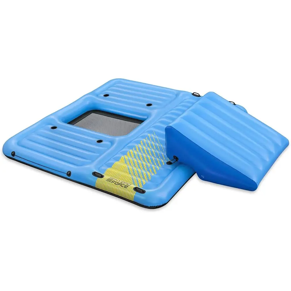 

Съемная летняя горка Hydro Force Iatable Activity Island с подстаканниками и прочными ручками для легкой транспортировки