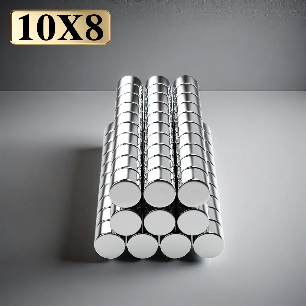 10 x 8 mm Imans Kühlschrankmagnete für DIY-Büro, Whiteboard, Werkstatt, geeignete Werkzeuge, Zuhause, Arbeitsplatz